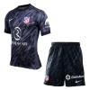 Officiële Voetbalshirt + Korte Broek Doelman Atlético Madrid Thuis 2024-25 - Kids